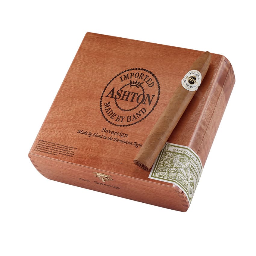 Ashton Classic Sovereign Natural | Torpedo | Box of 25