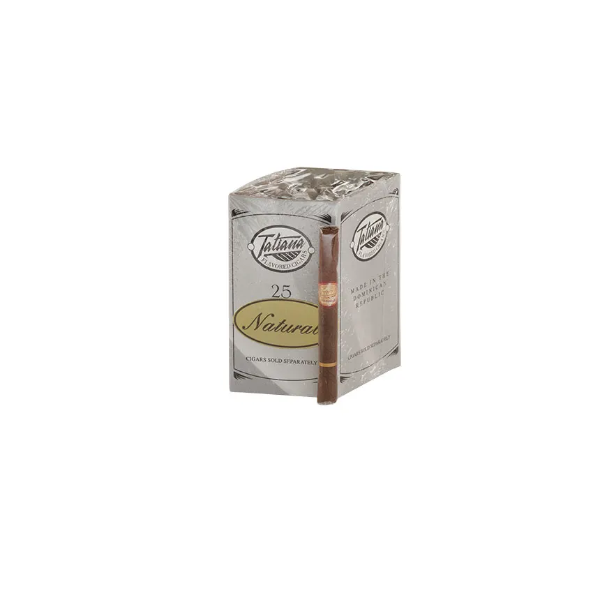 Tatiana Miniature Natural | Cigarillo | Bundle of 25