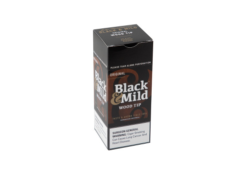 Black & Mild Original Wood Tip - 25 Cigars