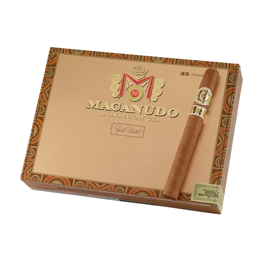 Macanudo Gold Label Shakespeare Natural | Lonsdale | Box of 25
