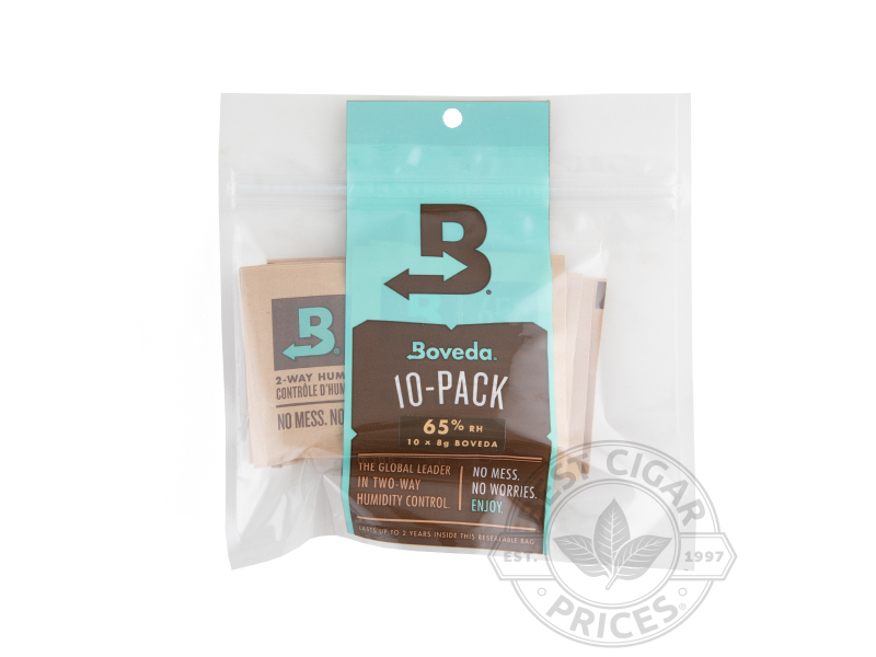 Boveda Humidipak 8 Gram - 65% Relative Humidity - Pack Of 10 - Box of 20