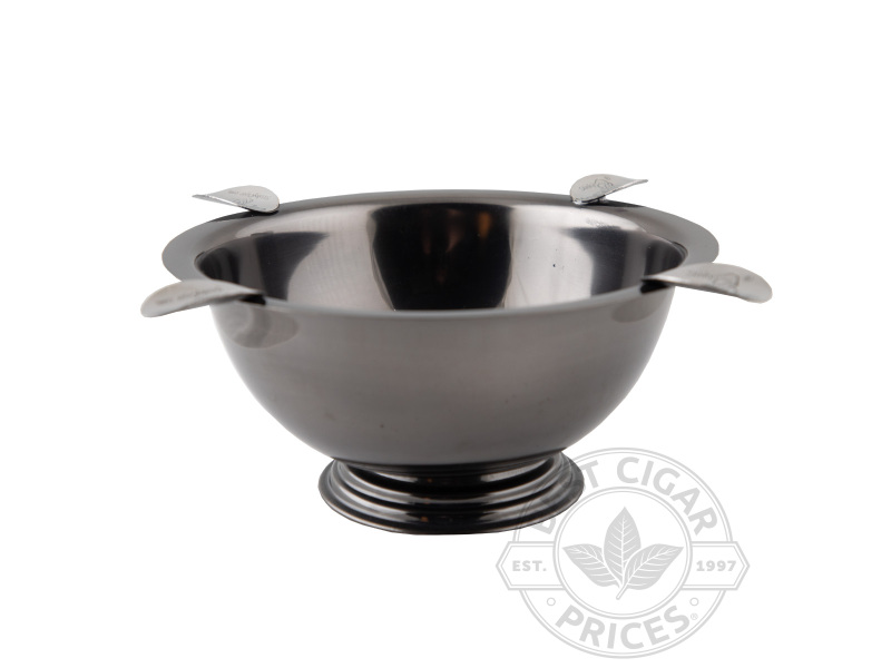 Stinky Cigar 4 Stirrup Original Ashtray- Black Nickel Plated - Box of 20