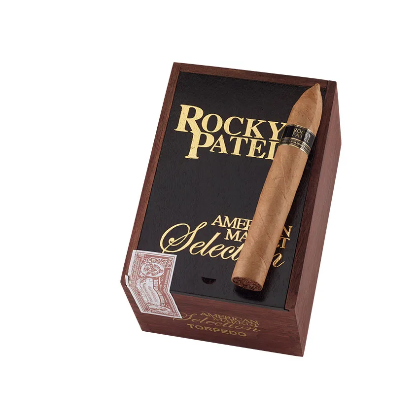 Rocky Patel American Market Selection Torpedo Natural | Torpedo | Box of 20