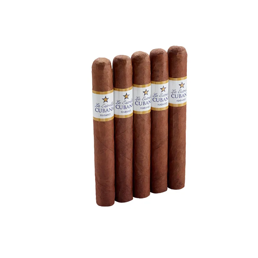 La Estrella Cubana Habano Toro Natural | Toro | Pack of 5