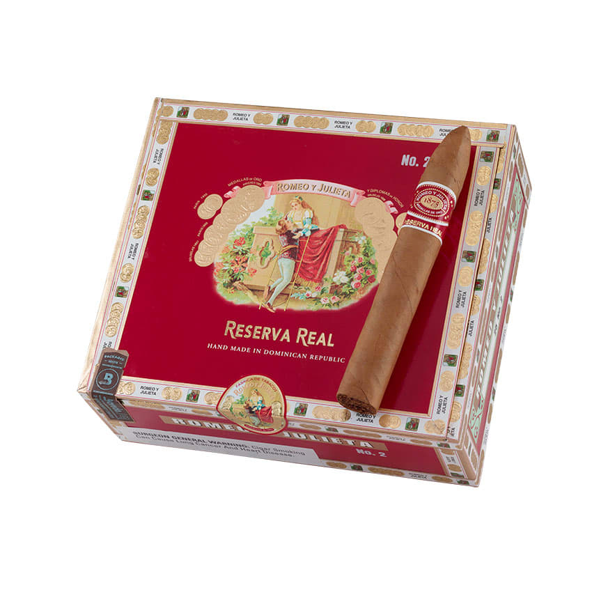 Romeo y Julieta Reserva Real No. 2 Natural | Torpedo | Box of 25
