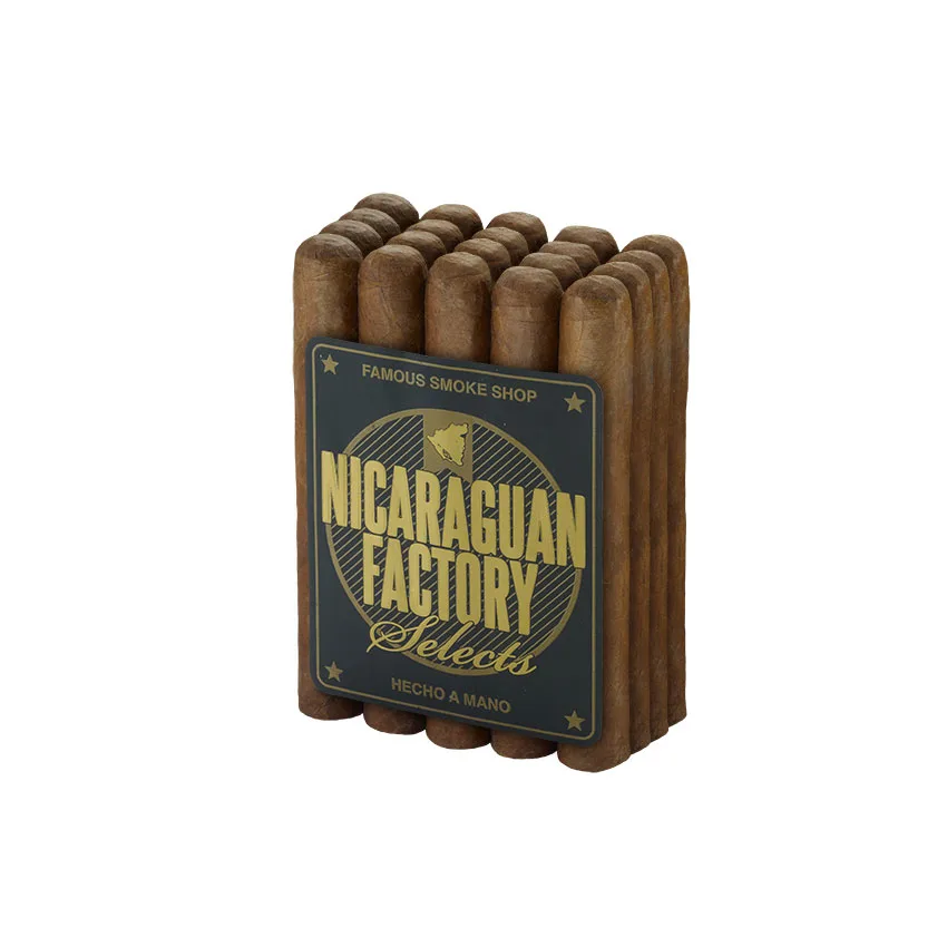 Nicaraguan Factory Selects Jalapa Toro Dark Dark Natural | Toro | Bundle of 20