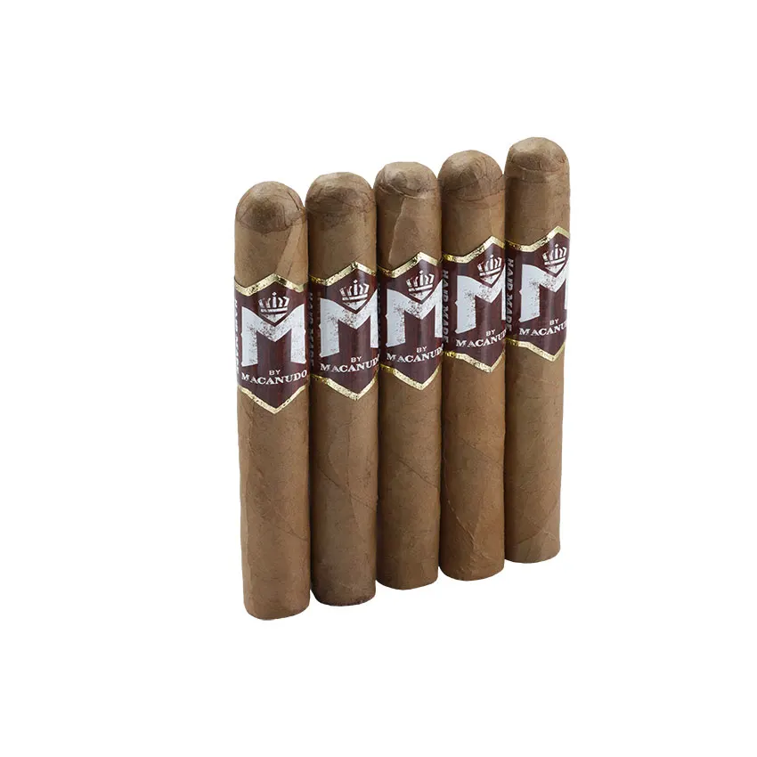 M Bourbon By Macanudo Robusto Natural | Robusto | Pack of 5