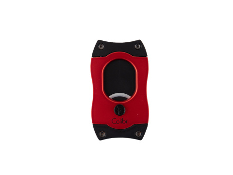 Colibri S-Cut Cigar Cutter - Red & Black - Box of 20