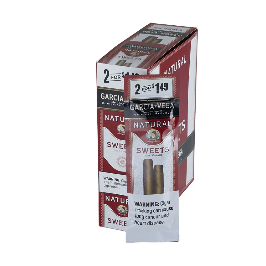 Garcia y Vega Natural Sweet 15/2 | Cigarillo | Upright of 30