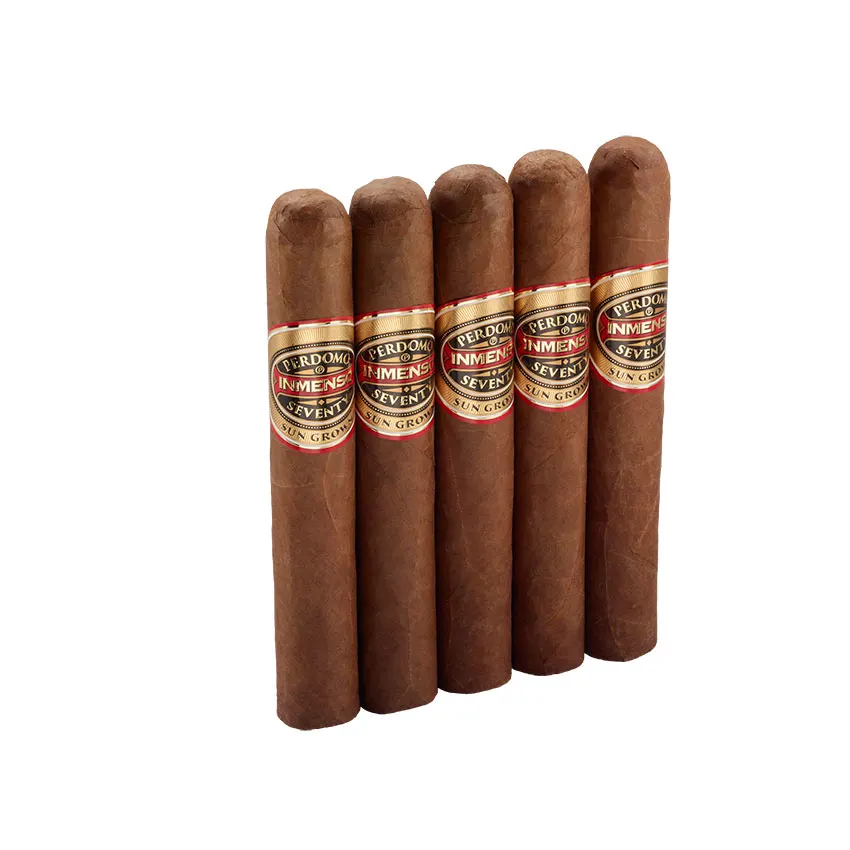 Perdomo Inmenso Seventy Church Natural | Churchill | Pack of 5