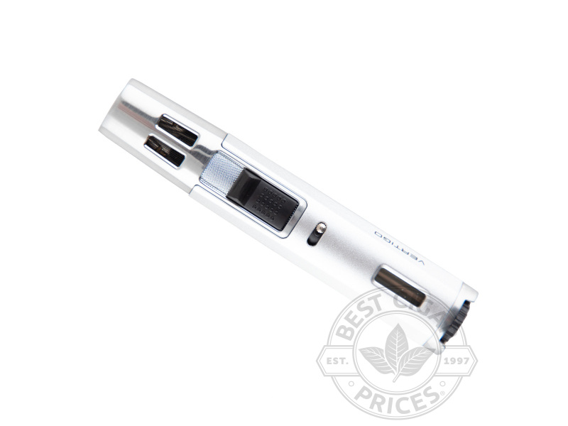 Dagger Dual Torch Lighter By Vertigo - Chrome - Box of 20