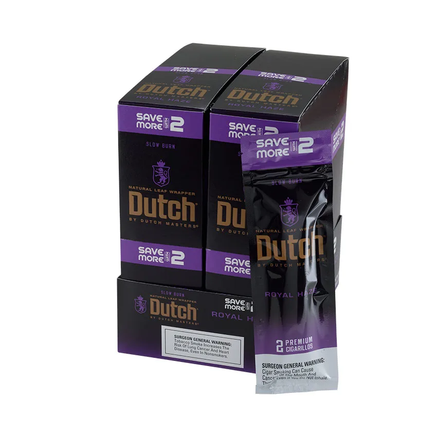 Dutch Masters Royal Haze (2) Natural | Cigarillo | Upright of 60