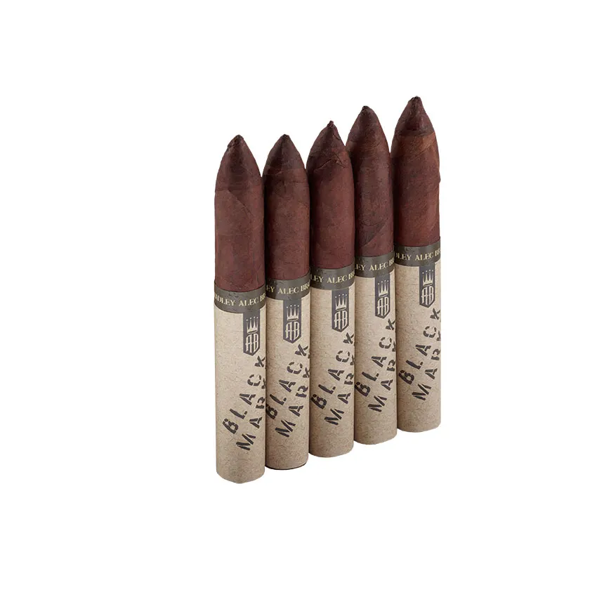 Alec Bradley Black Market Torpedo Dark Natural | Torpedo | Pack of 5