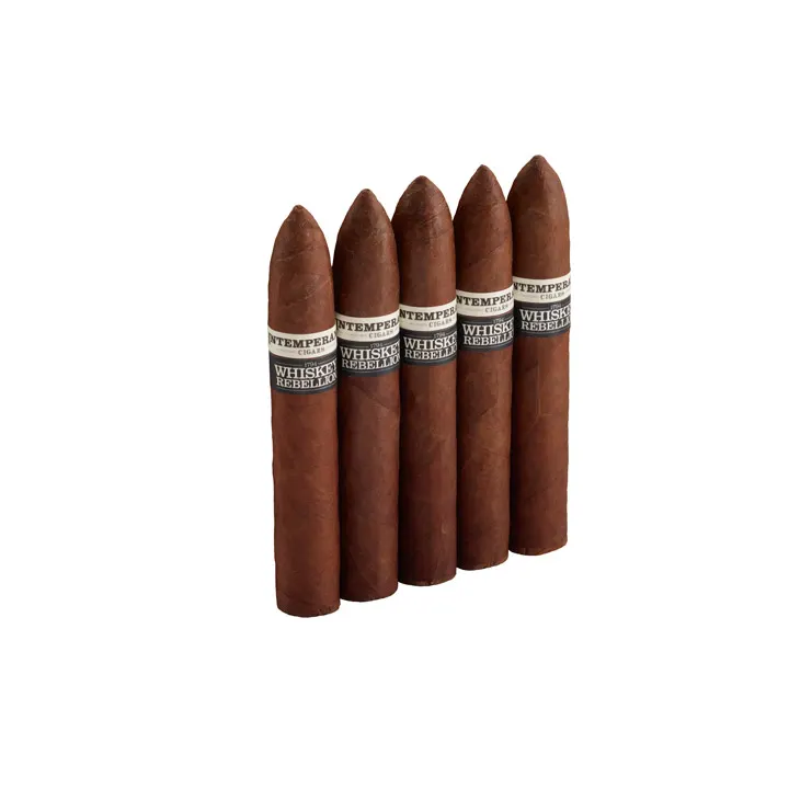 Intemperance Whiskey Rebellion 1794 Washington Natural | Belicoso | Pack of 5