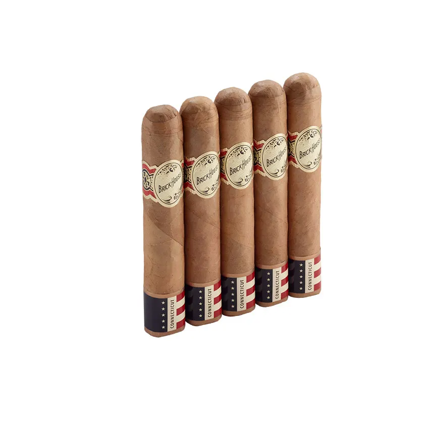 Brick House Connecticut Robusto Natural | Robusto | Pack of 5