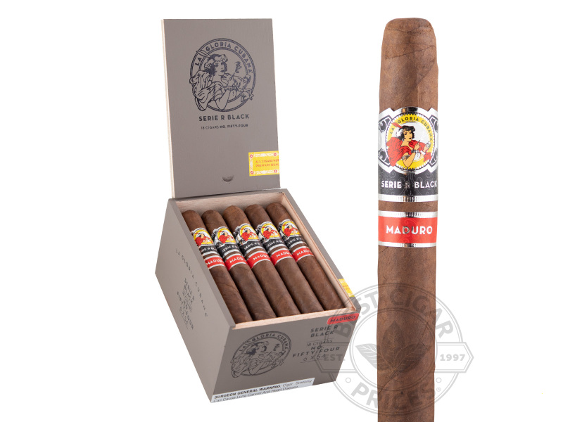 La Gloria Cubana Serie R Black No. 54 Maduro - 18 Cigars