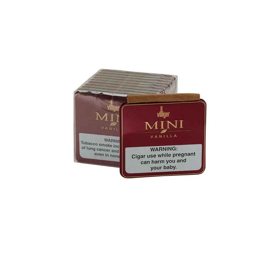 Villiger Mini Vanilla Natural | Cigarillo | Pack of 100