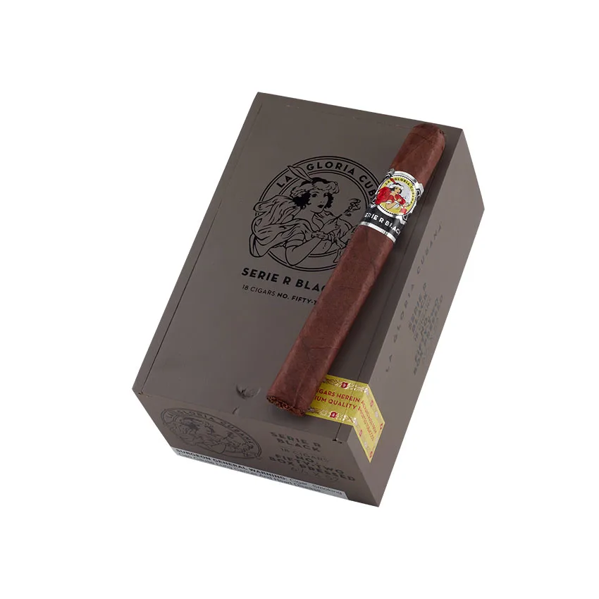 La Gloria Cubana Serie R Black No 52 Dark Natural | Toro | Box of 18