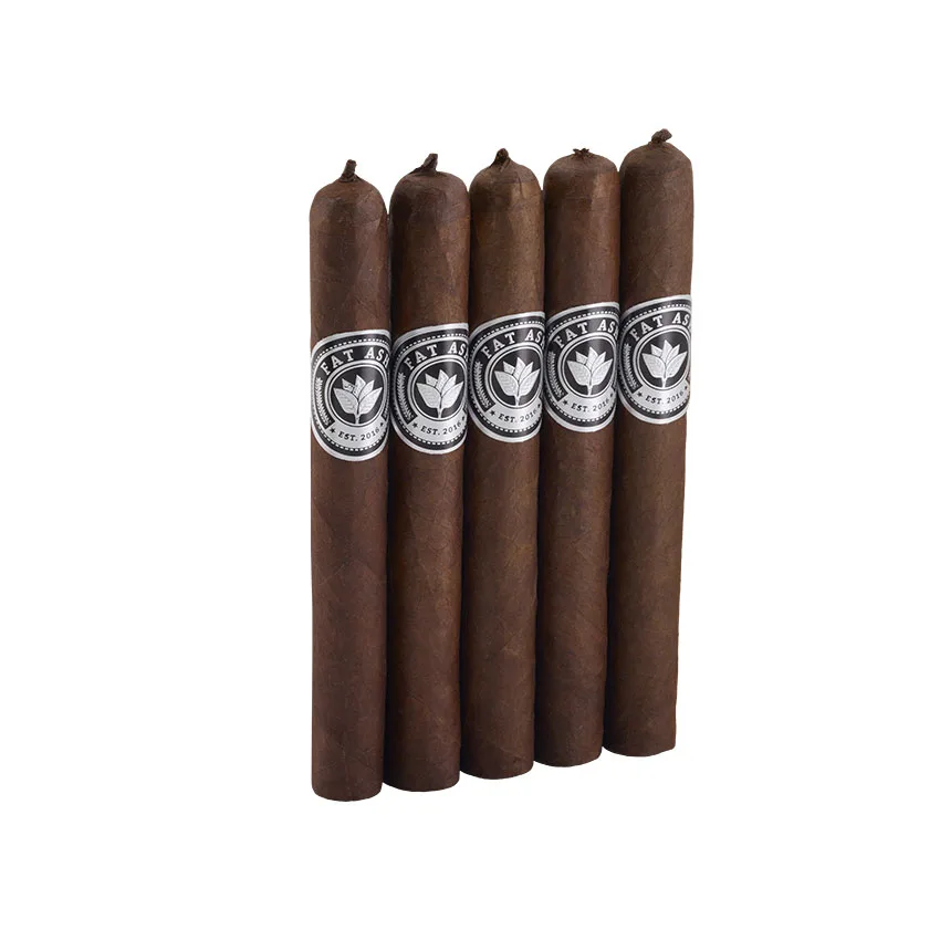 Fat Ash By Cubariqueno Rabito Maduro | Corona Gorda | Pack of 5