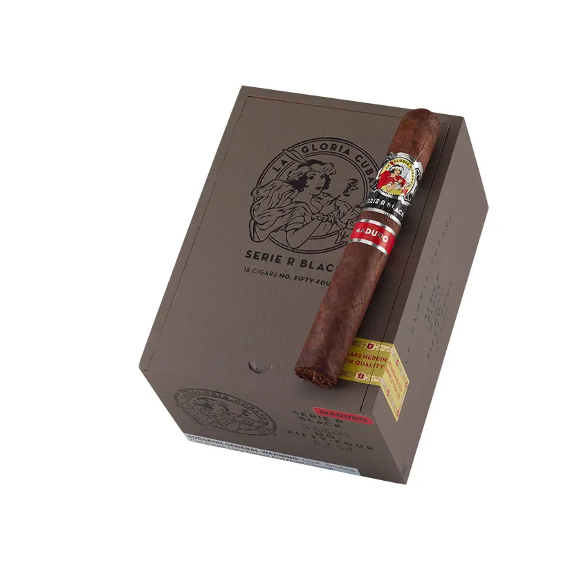 La Gloria Cubana Serie R Black Maduro No. 54 | Toro | Box of 18