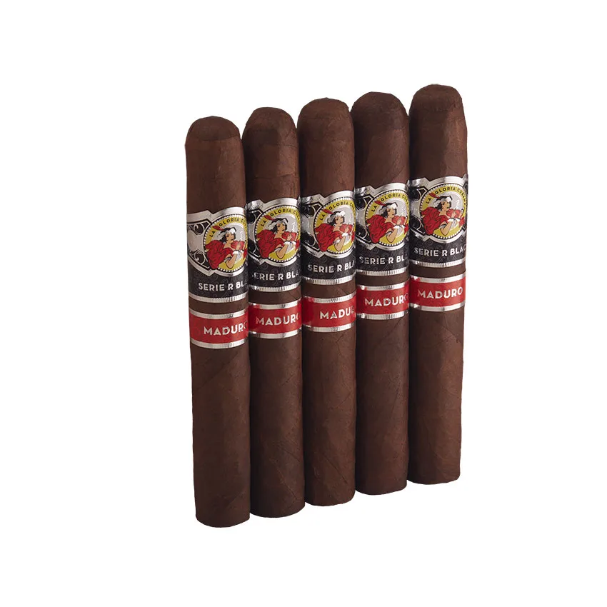La Gloria Cubana Serie R Black Maduro No. 54 | Toro | Pack of 5