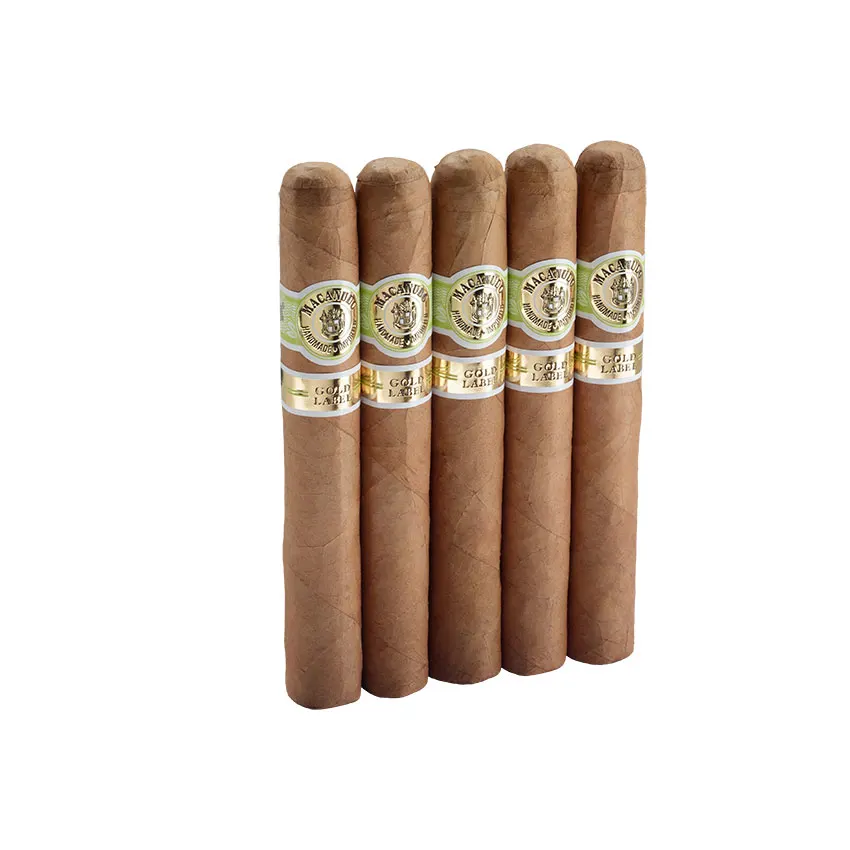 Macanudo Gold Label Tudor Natural | Toro | Pack of 5
