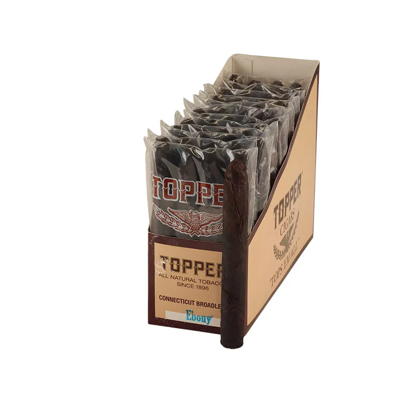 Topper Ebony (4) Maduro | Cuban Corona | Upright of 48