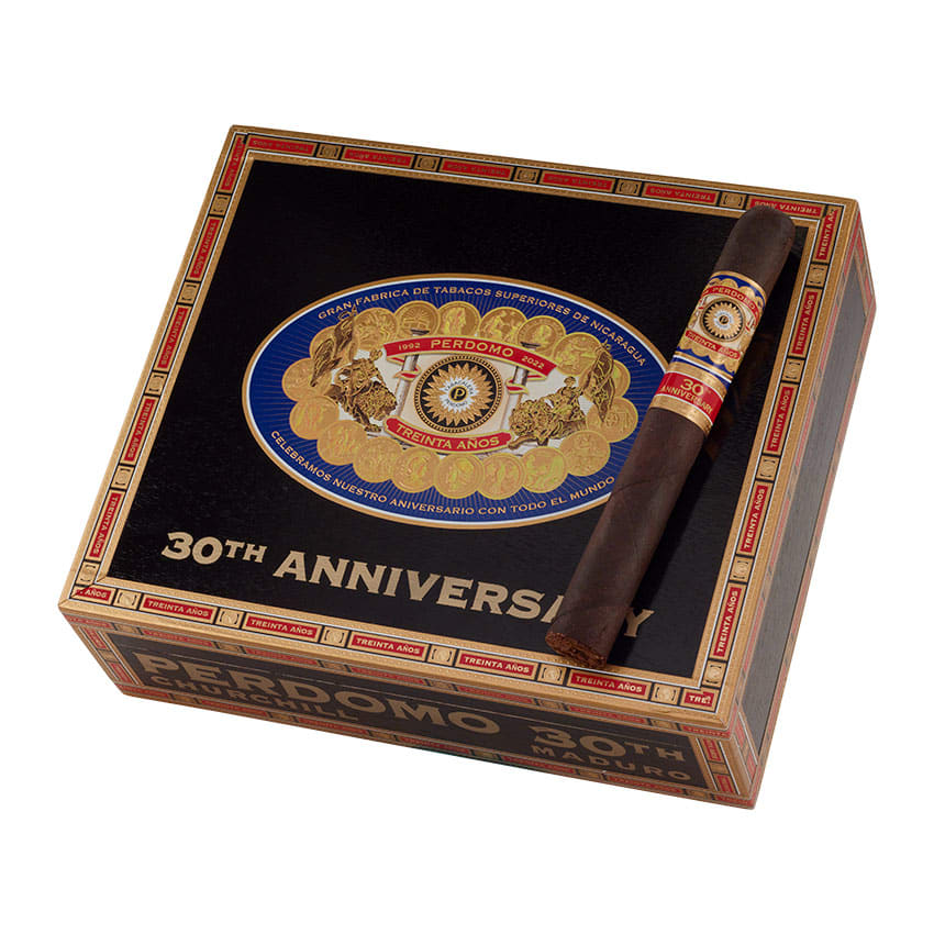Perdomo 30th Anniversary Maduro Churchill | Churchill | Box of 30