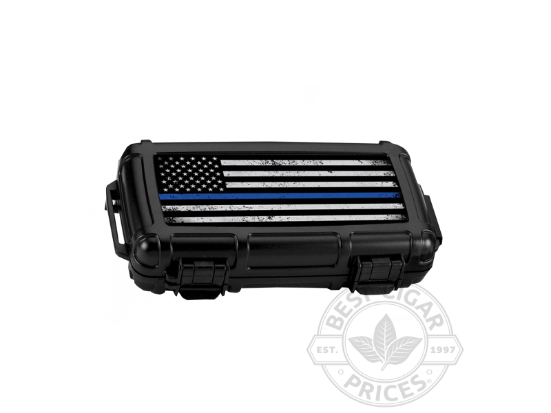 Blue Line 5 Cigar Travel Case By Cigar Caddy - Box of 20