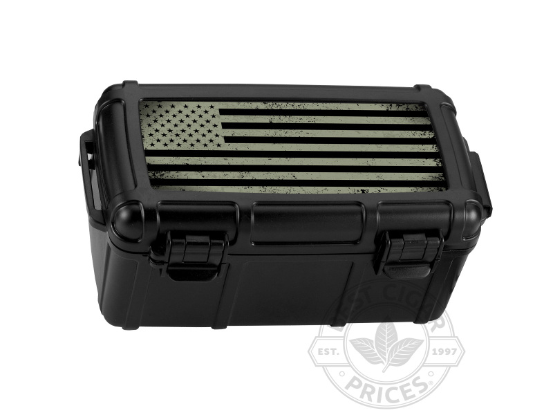 First Responders Military 15 Cigar Travel Case By Cigar Caddy - Box of 20