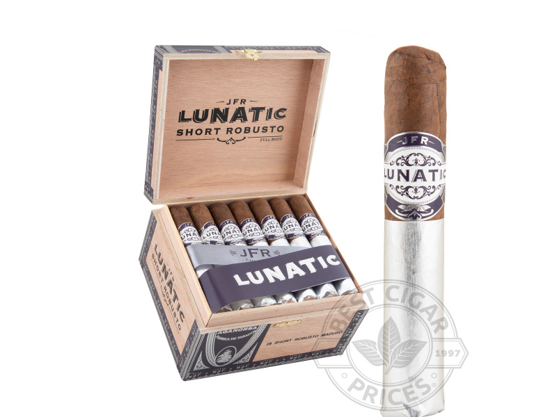 JFR Lunatic Maduro Short Robusto - 28 Cigars