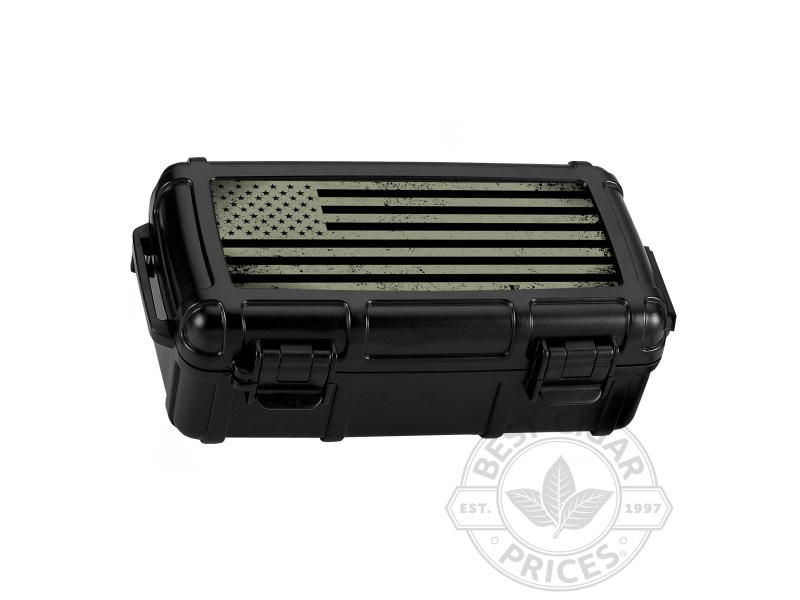 First Responders & Military 10 Cigar Travel Case By Cigar Caddy - Box of 20