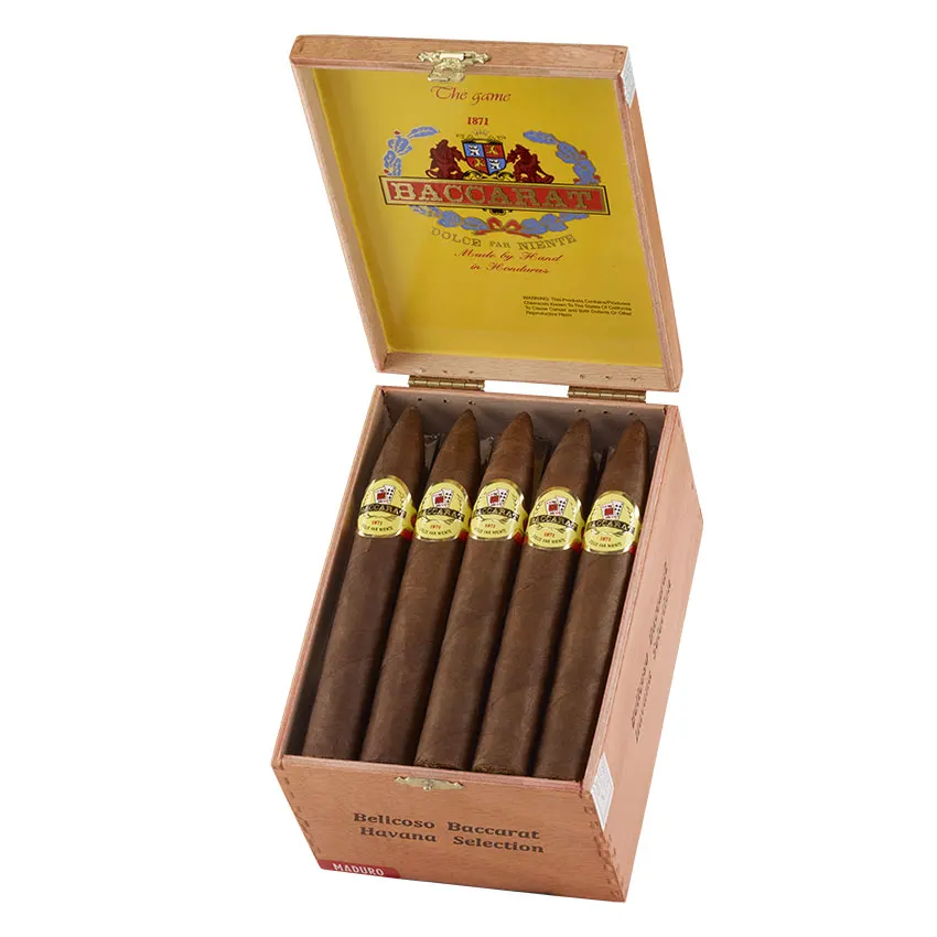 Baccarat Belicoso Maduro | Belicoso | Box of 20
