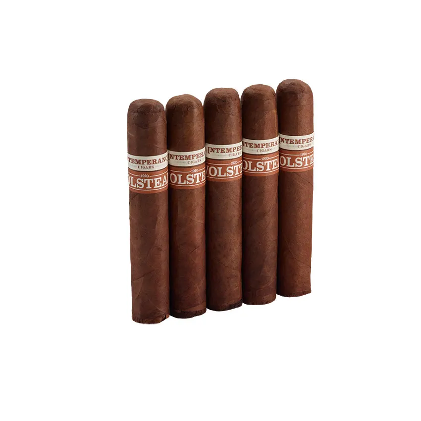 RoMa Craft Intemperance VO 1920 George Remus Natural | Robusto | Pack of 5