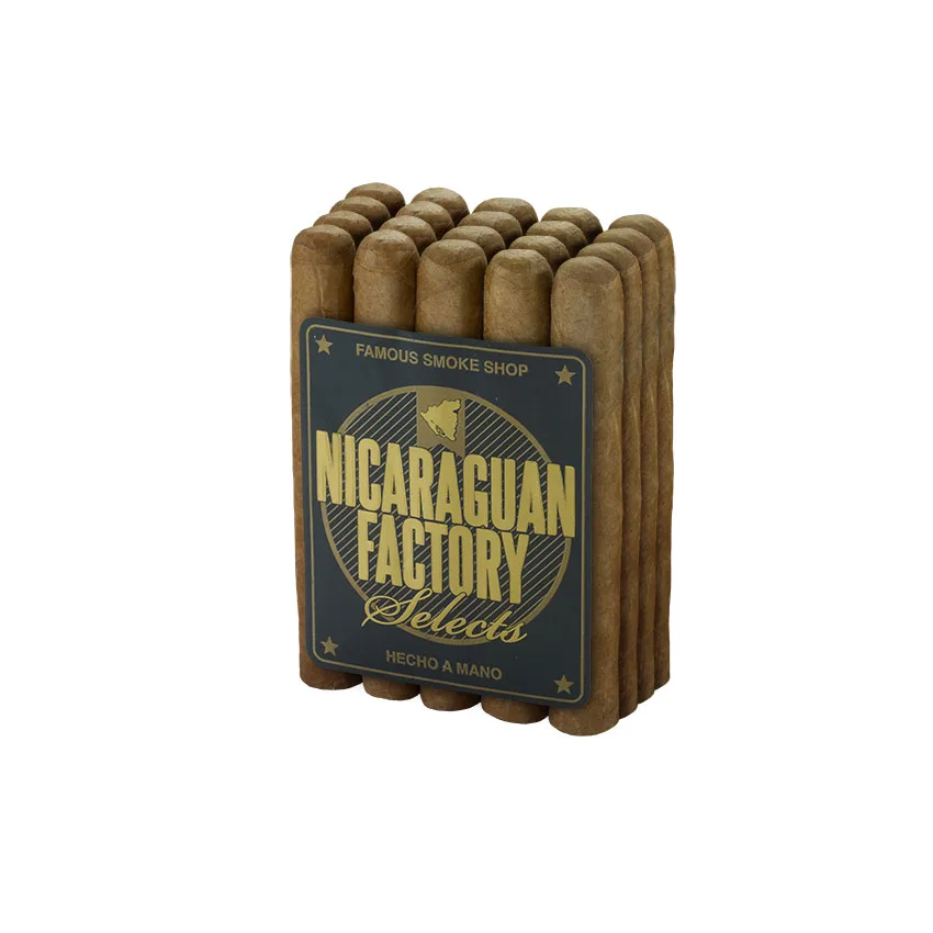 Nicaraguan Factory Selects Habano Sumatra Toro Dark Natural | Toro | Bundle of 20