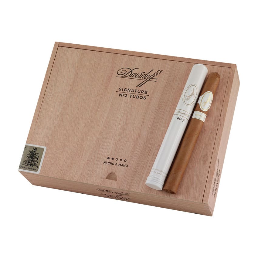 Davidoff Signature No.2 Tubos Natural | Panatela | Box of 20