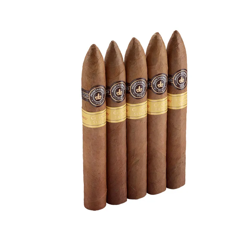 Montecristo Classic No. 2 (Box Pressed) Natural | Torpedo | Pack of 5