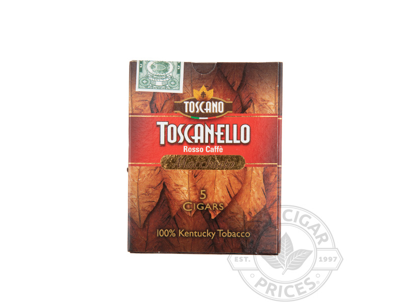 Toscanello Rosso Caffe Macchiato 10/5 - Small Pack - 5 Total Cigars