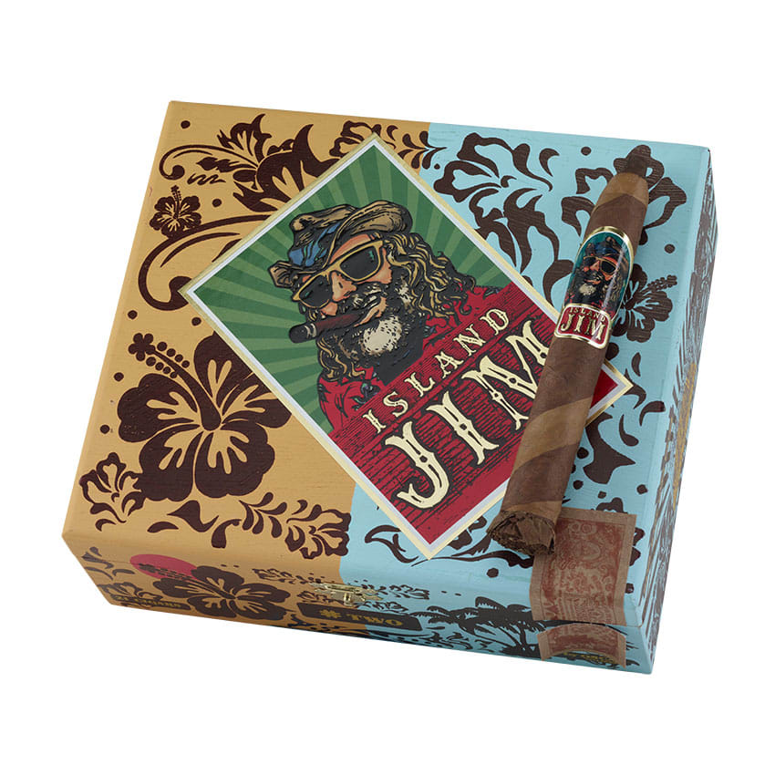 Island Jim by Oscar #2 Torpedo Barber Pole | Torpedo | Box of 21