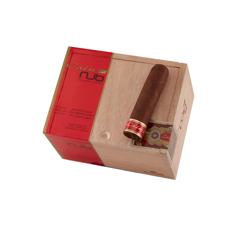 Oliva Cain F Nub 460 Dark Natural | Rothschild | Box of 24