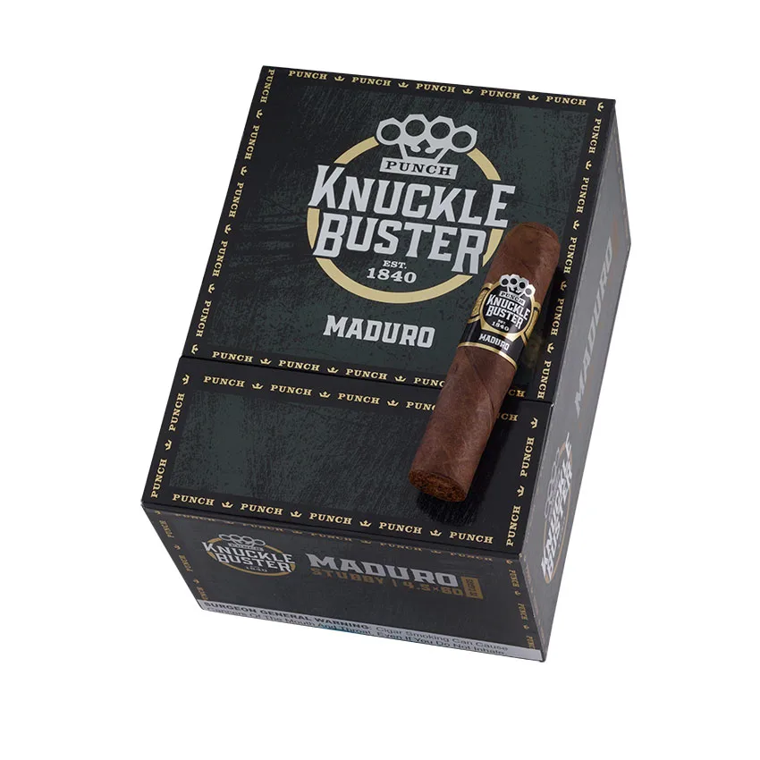Punch Knuckle Buster Maduro Stubby | Robusto | Box of 20