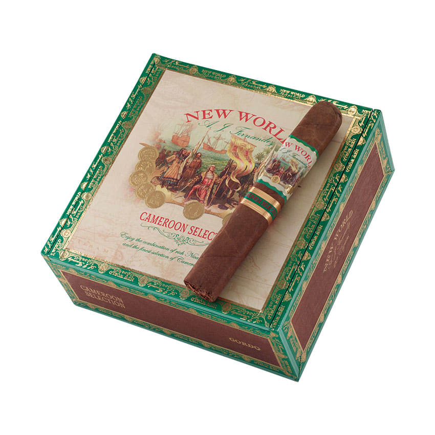 New World By AJF Cam Gordo Natural | Gordo | Box of 20
