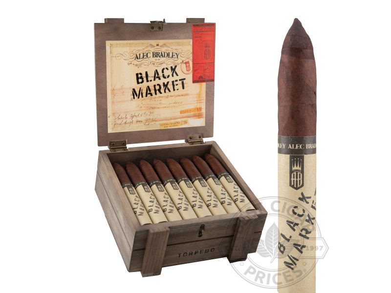 Alec Bradley Black Market Torpedo - 24 Cigars