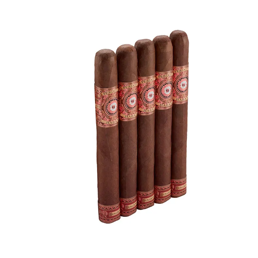 Perdomo Habano Barrel Aged Churchill Natural | Churchill | Pack of 5