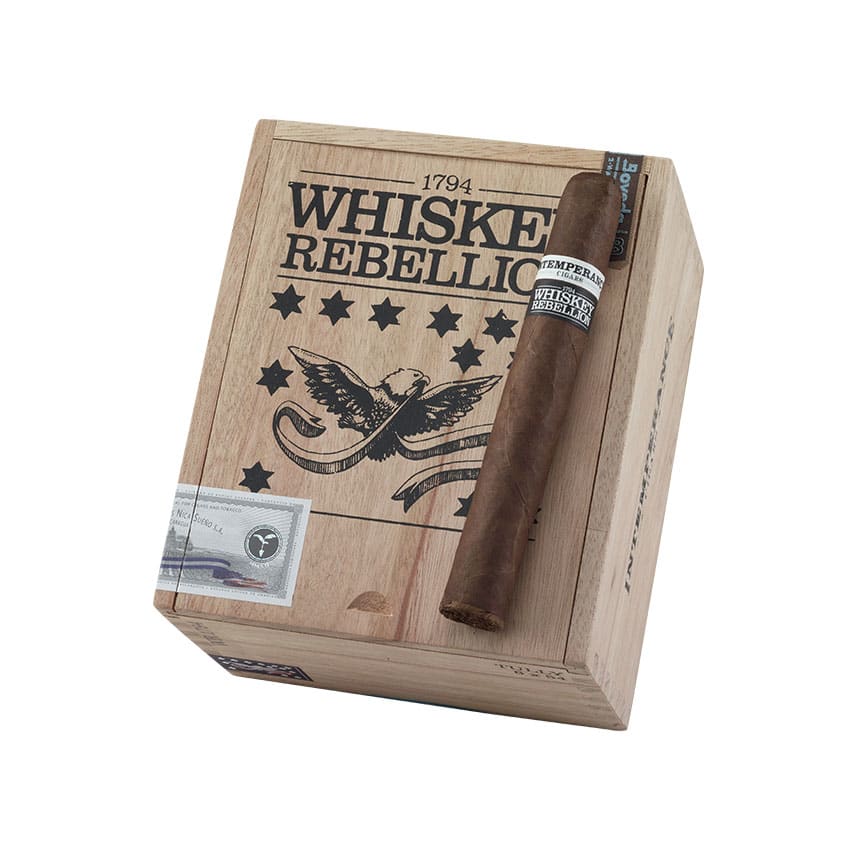 RoMa Craft Intemperance Whiskey Rebellion 1794 Tully Natural | Toro | Box of 24