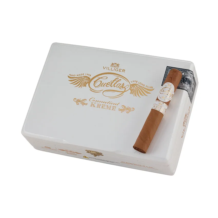 Cuellar Connecticut Kreme Robusto Natural | Robusto | Box of 20