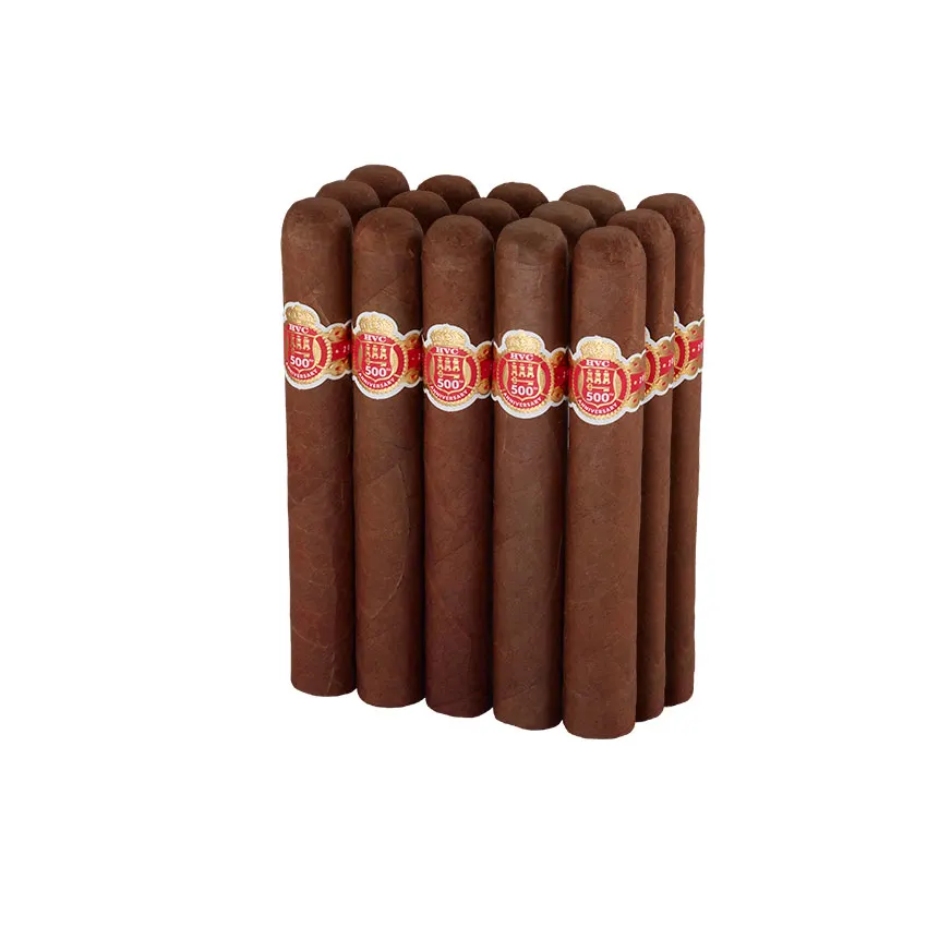 HVC 500 Years Ani Tesoros Natural | Double Robusto | Bundle of 15