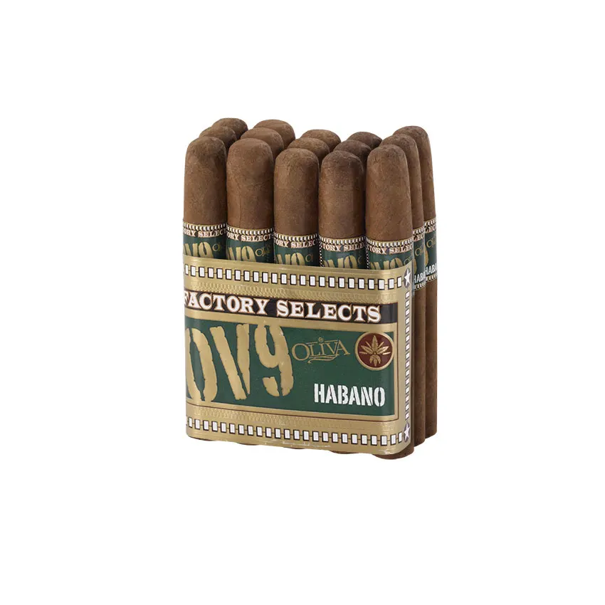 Oliva Factory Selects Habano 4 x 38 Natural | Small Cigar | Bundle of 15