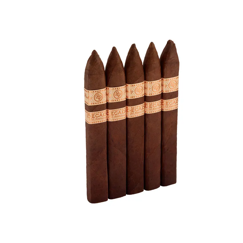 Rocky Patel Decade Torpedo Natural | Torpedo | Pack of 5