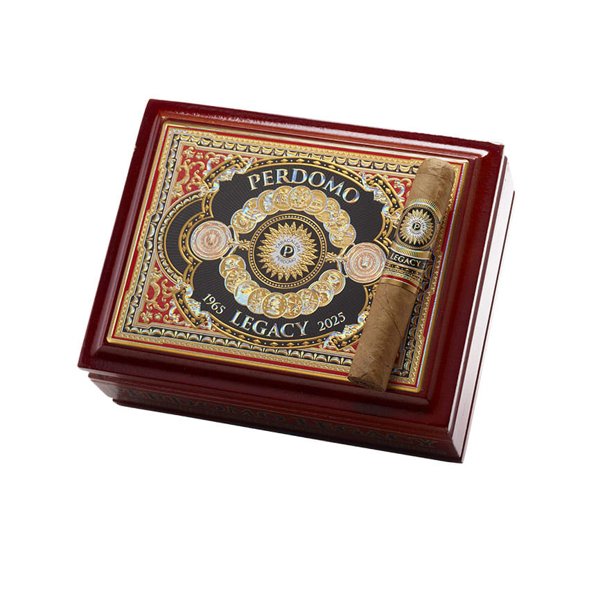 Perdomo Legacy Ecuadorian Connecticut Robusto Natural | Robusto | Box of 24